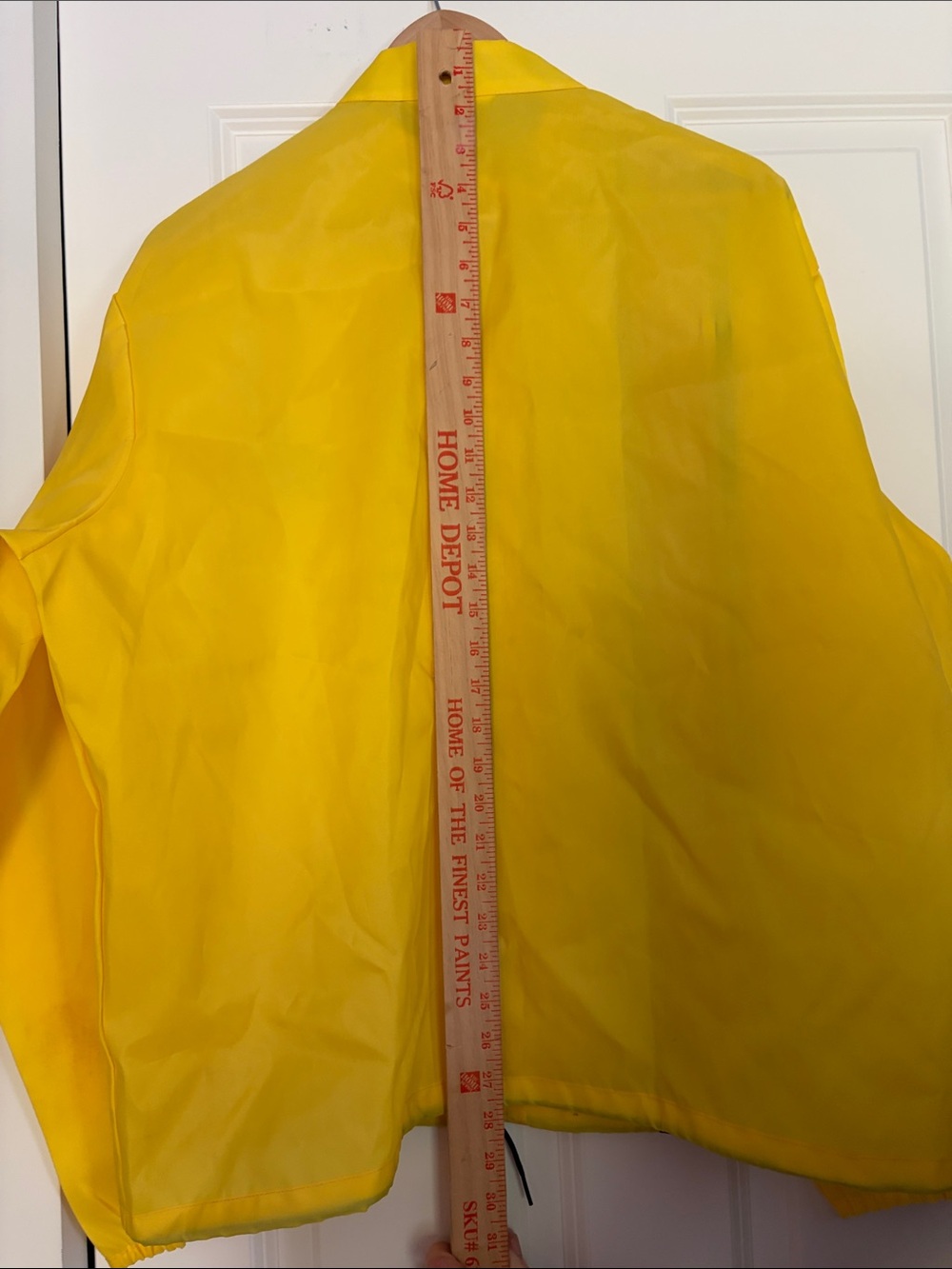 Yellow Racing-Stripe Windbreaker Jacket - Picture 10 of 10
